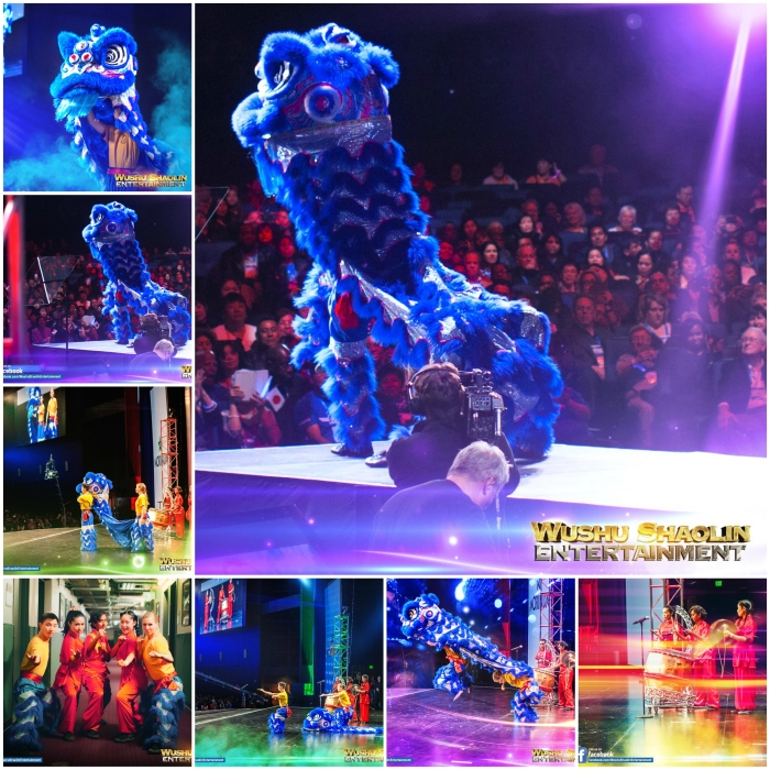 Lion Dance Team - Los Angeles - Wushu Shaolin Entertainment 